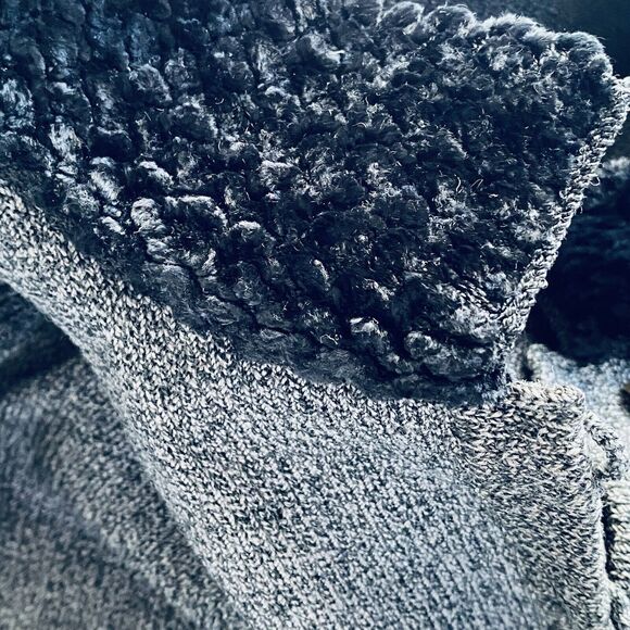 Dunollie Looms VINTAGE Pant Suit Small Gray Wool Knit Gold Buttons Pleated Retro - Picture 11 of 11